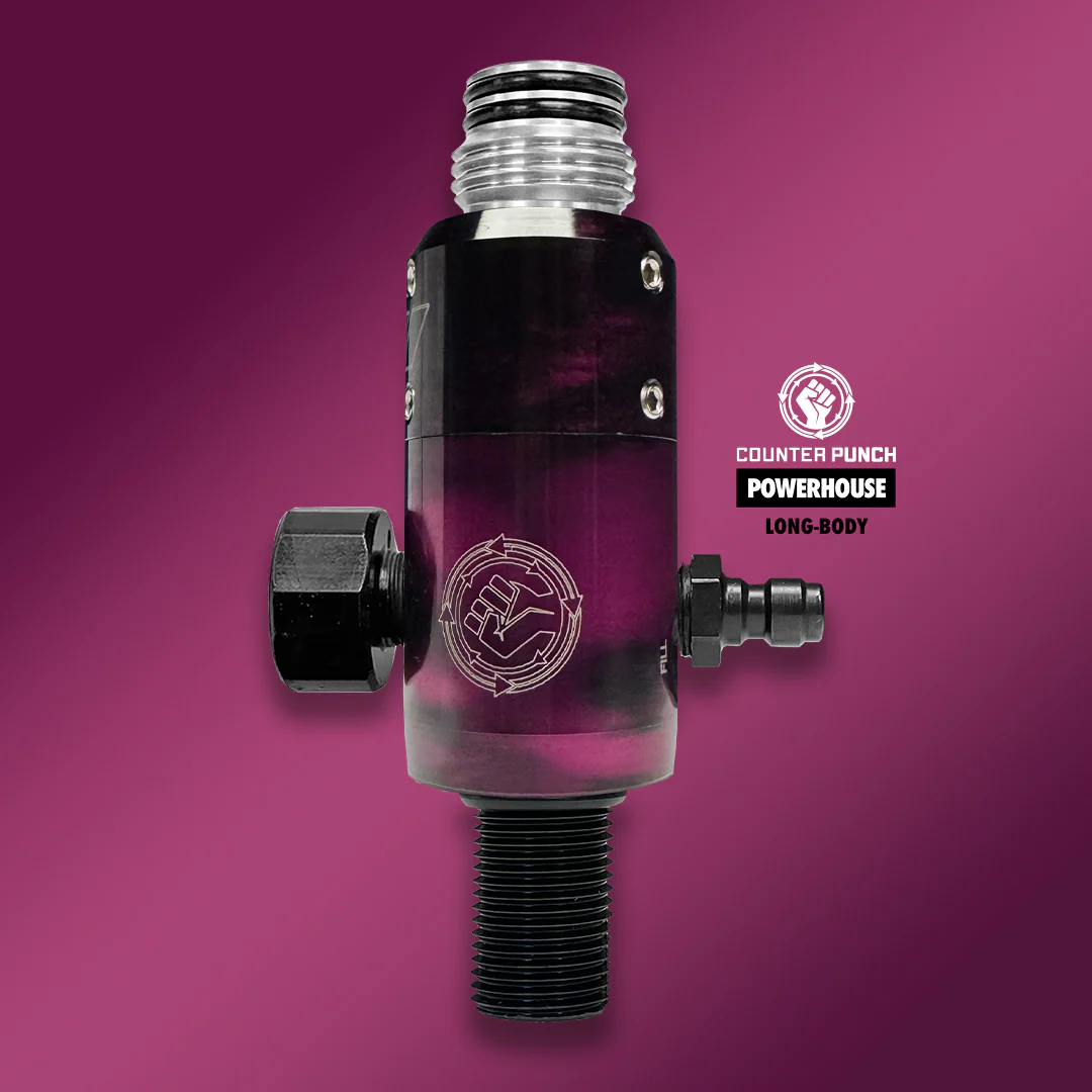 Powerhouse Counterpunch "Longbody" Regulator - Acid Wash - Image 4