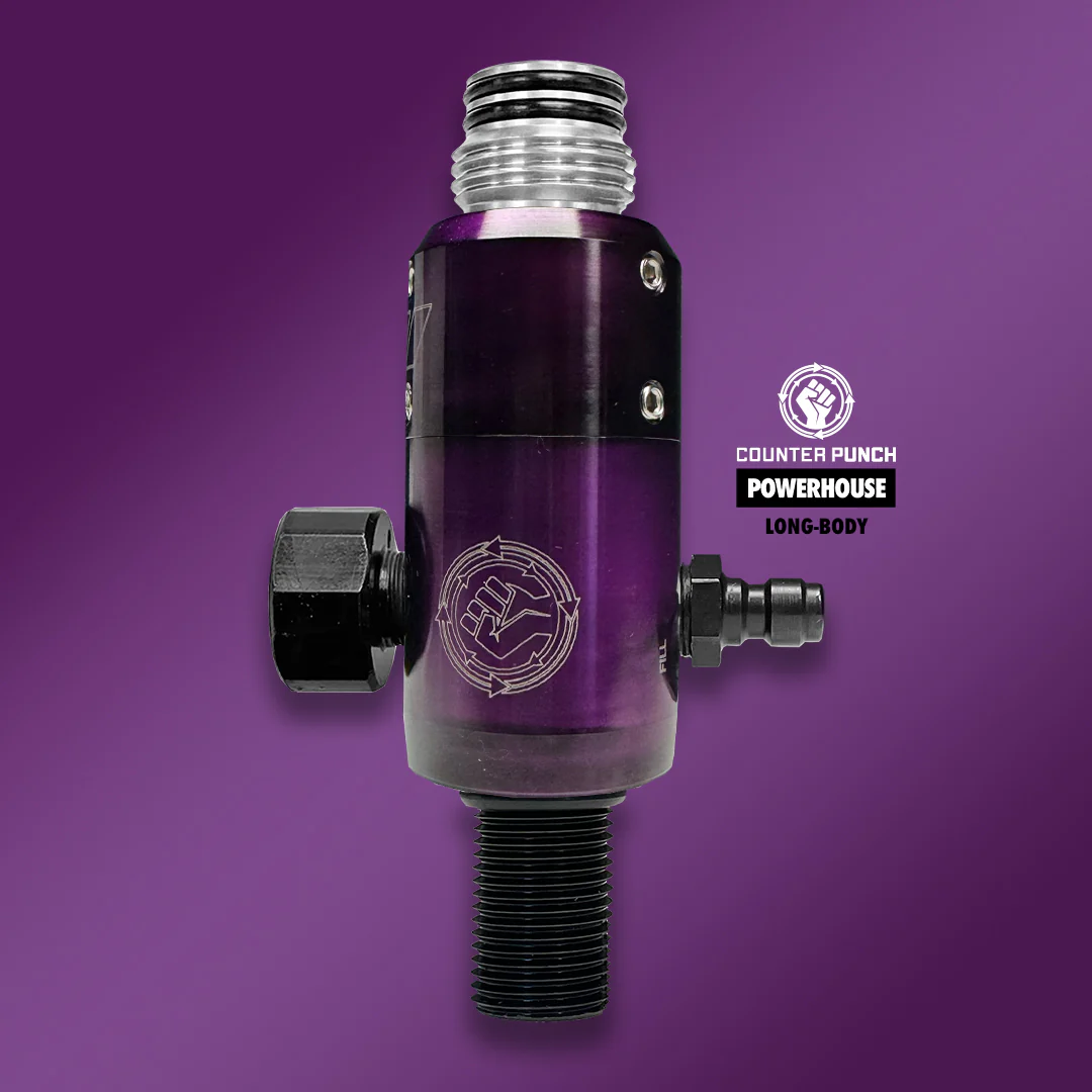 Powerhouse Counterpunch "Longbody" Regulator - Acid Wash - Image 5