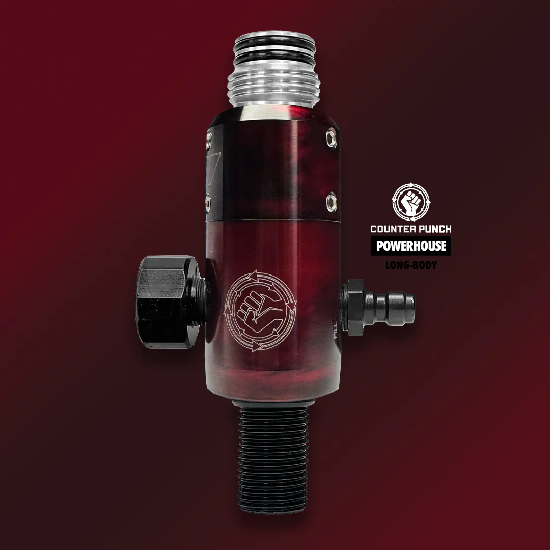 Powerhouse Counterpunch "Longbody" Regulator - Acid Wash - Image 3