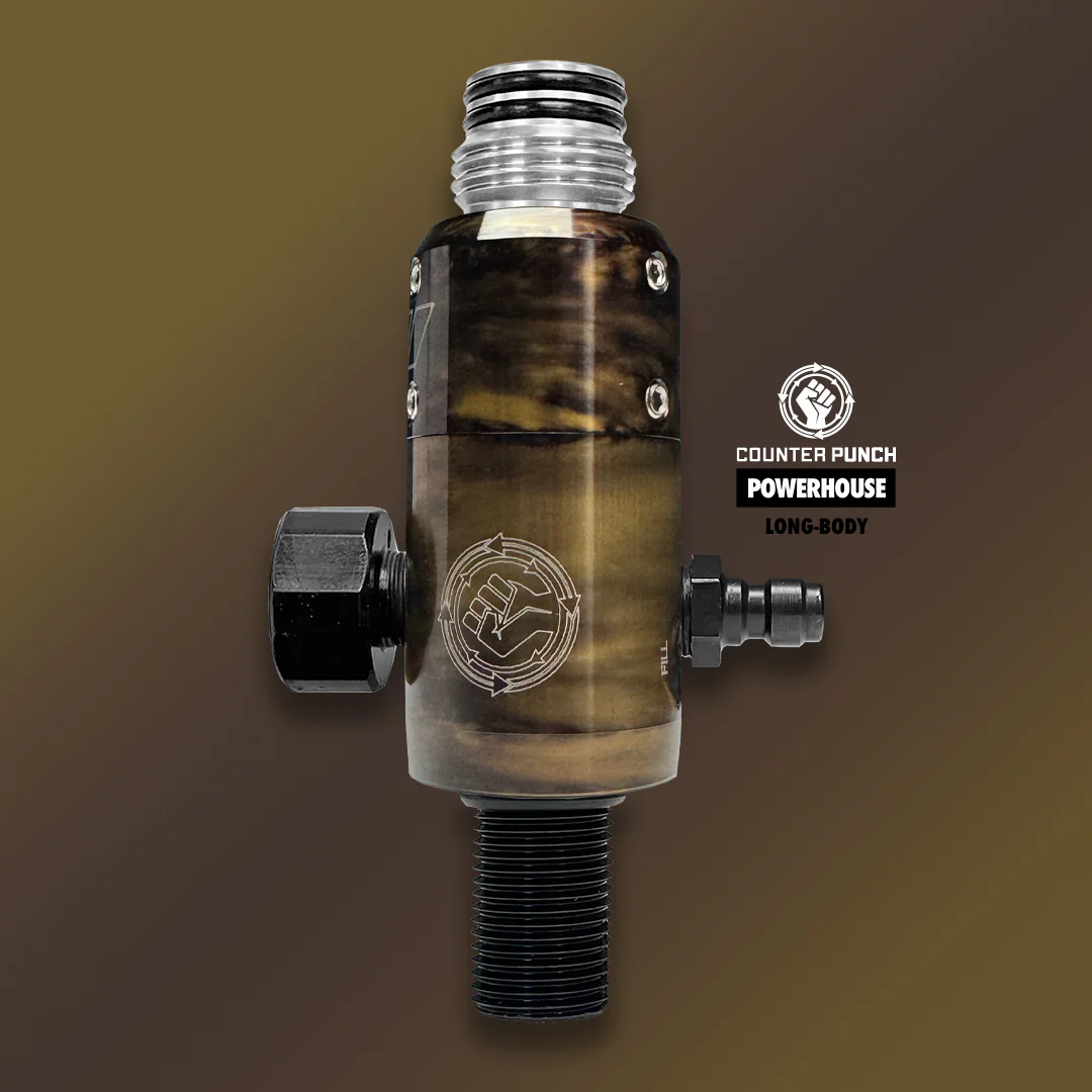 Powerhouse Counterpunch "Longbody" Regulator - Acid Wash - Image 6