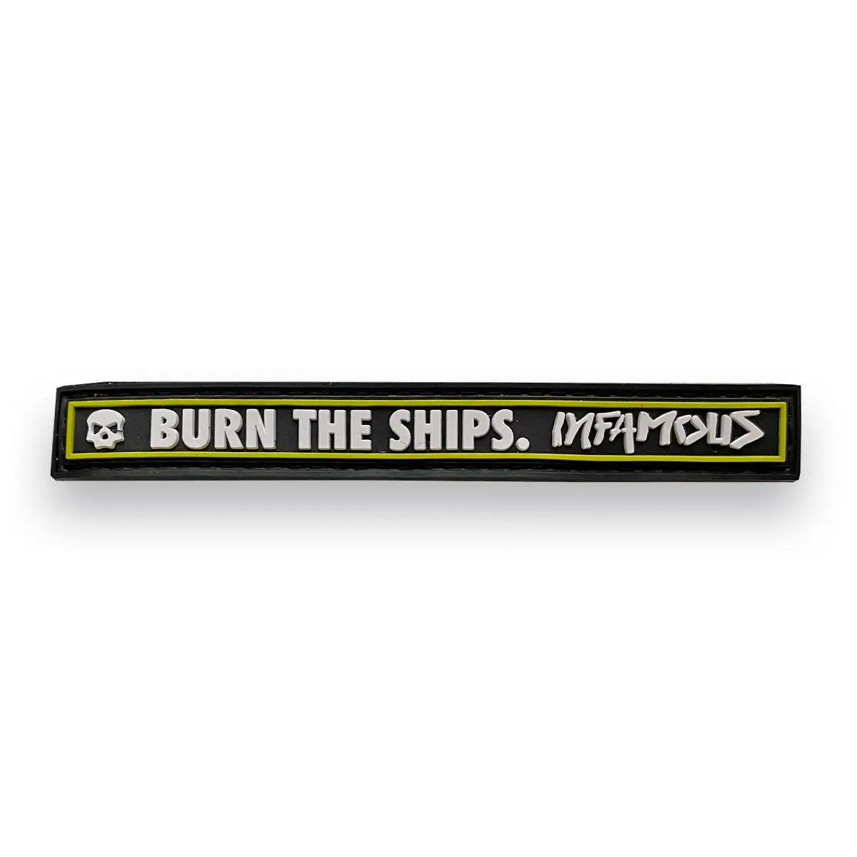 Burn The Ships Long Patch - Black Volt
