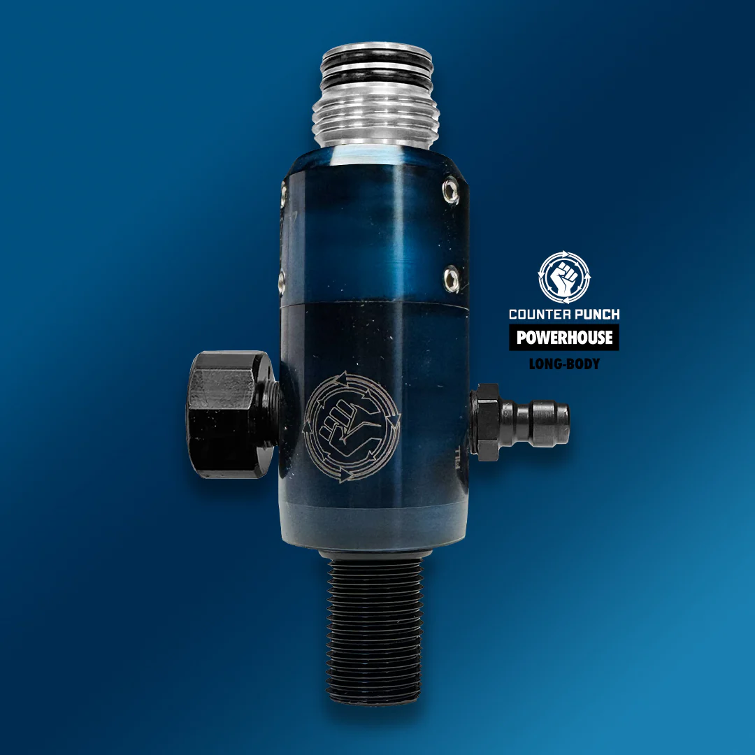 Powerhouse Counterpunch "Longbody" Regulator - Acid Wash