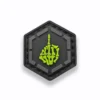 Middle Finger Skeleton Infamous Paintball Patch (1x1)