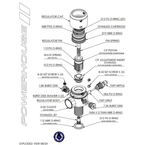 Powerhouse Counterpunch Regulator - "Mid Body" Standard Colors - Image 5