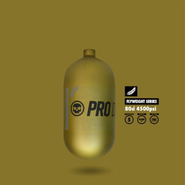 PRO DNA™ FLYWEIGHT AIR TANK 80CI - MATTE GOLD