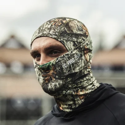 SHEISTY BALACLAVA HEADWRAP - TAN TREE CAMO