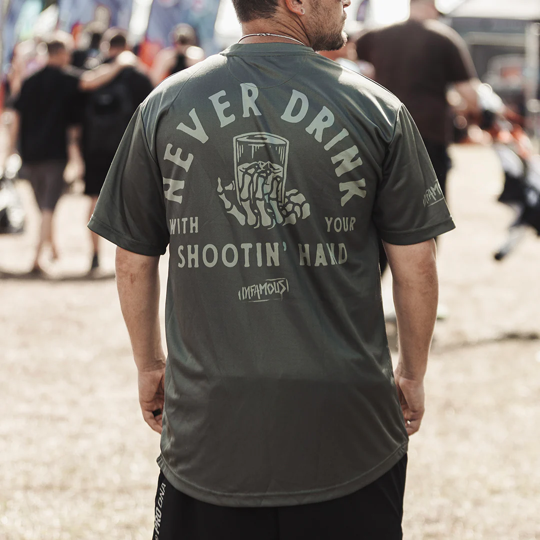 Shooting Hand - DryFit Tech T-Shirt