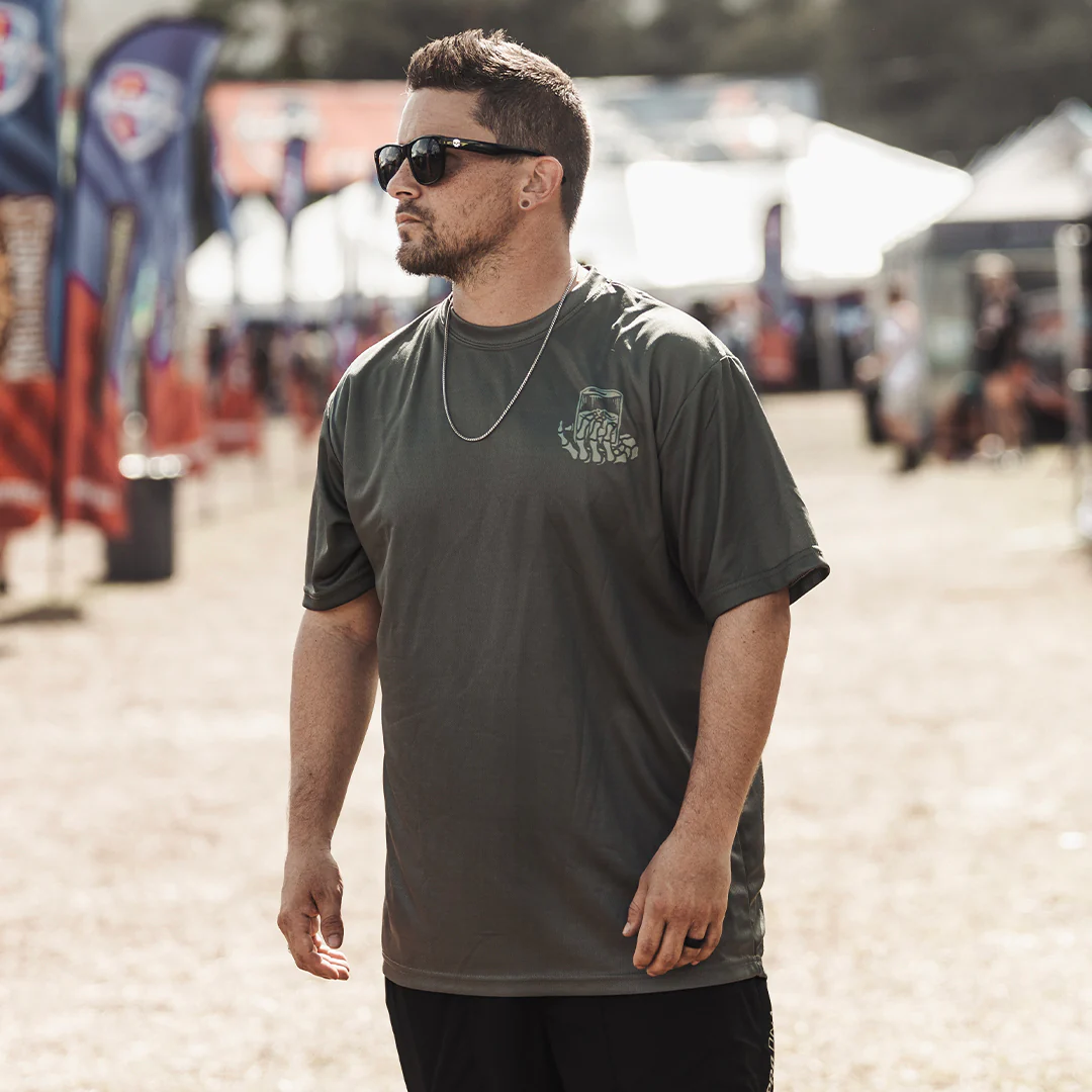 Shooting Hand - DryFit Tech T-Shirt - Image 3